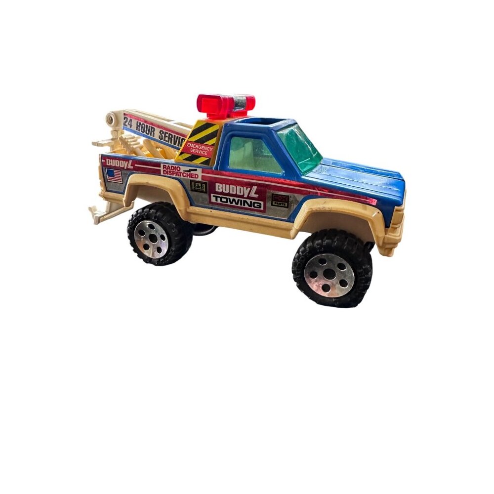 Buddy L 1982 Super Brute Towing Wrecker Toy Truck Vintage Collectible 24 Hour Se